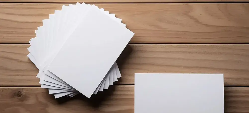 Kartvizit Kağıt Çeşitleri