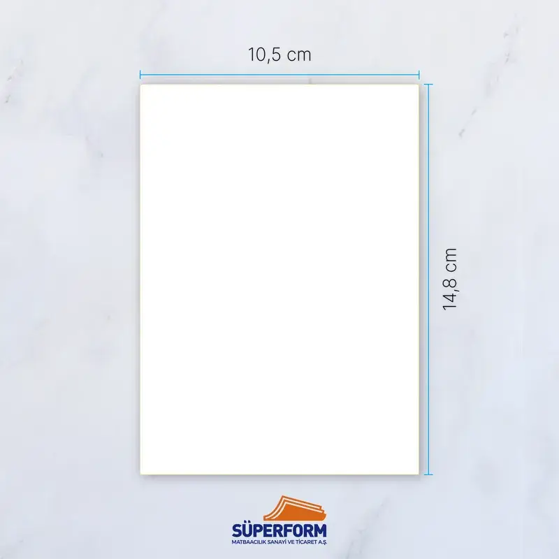 A6 Broşür Ölçüsü