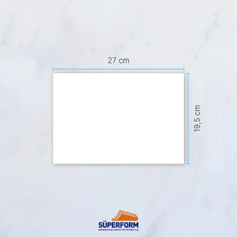 Ekonomik A4 Broşür Ölçüsü