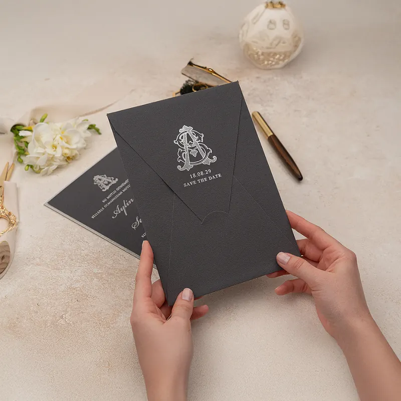Luxury 5133 davetiye, farklı açıdan detay görünümü