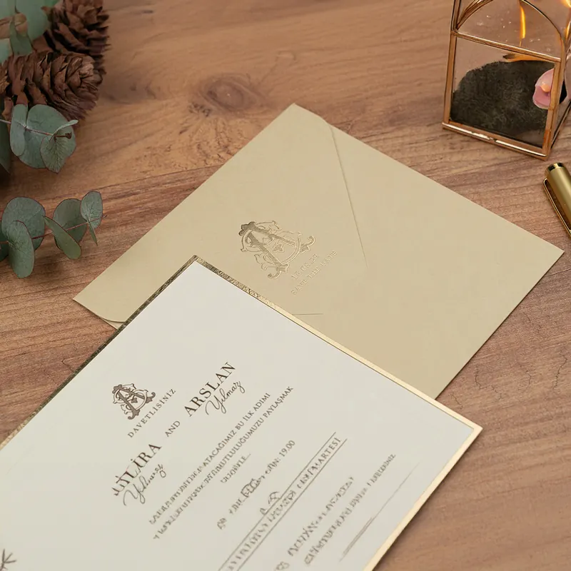 Luxury 5149 davetiye, farklı açıdan detay görünümü