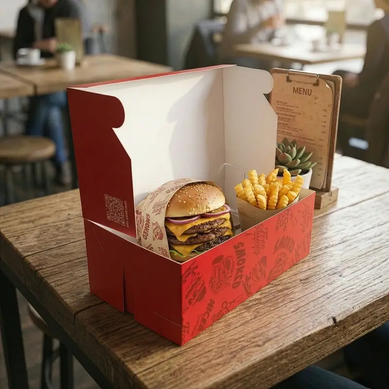 Burger Menü Kutusu