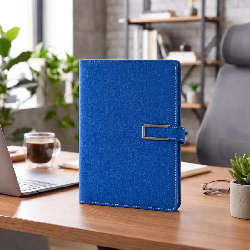 Defter DE7160 mavi renkli çantalı defter seti