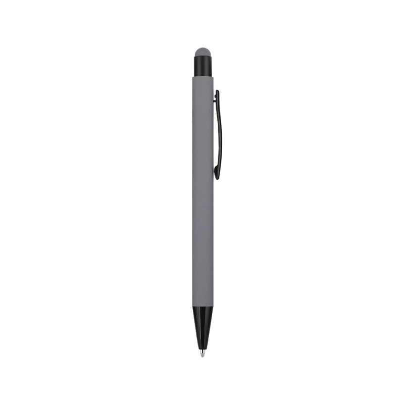 Metal Kalem KA16630 gri metal dokunmatik tükenmez kalem