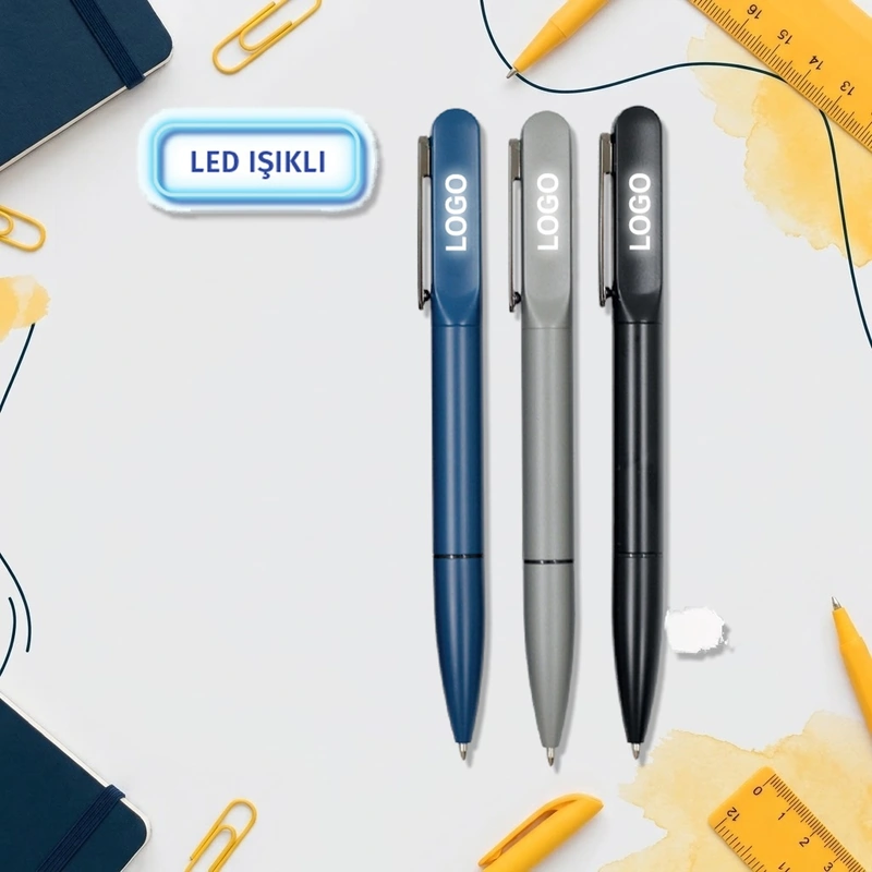 Metal Kalem KA609 metal tükenmez kalem, 3 renk seçeneğiyle