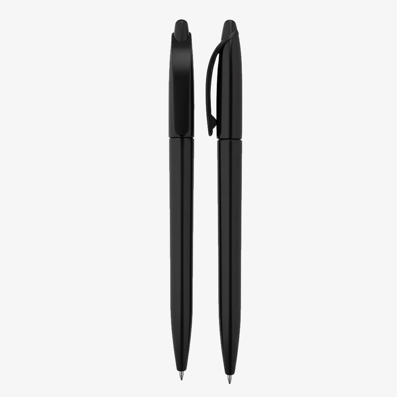 Plastik Kalem KA101 siyah plastik tükenmez kalem