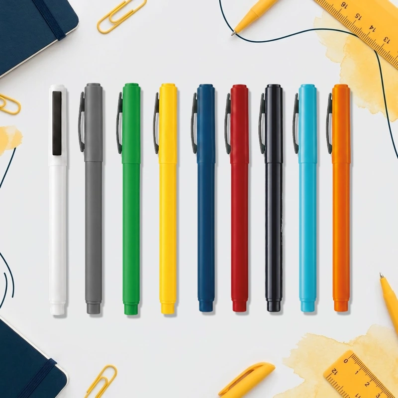 Plastik Kalem KA5050 smart jel refilli kapaklı tükenmez kalem