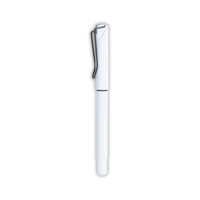 Plastik Kalem KA53210 beyaz plastik roller / jel refilli kalem