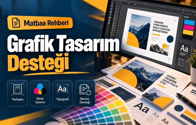 Grafik tasarım desteği